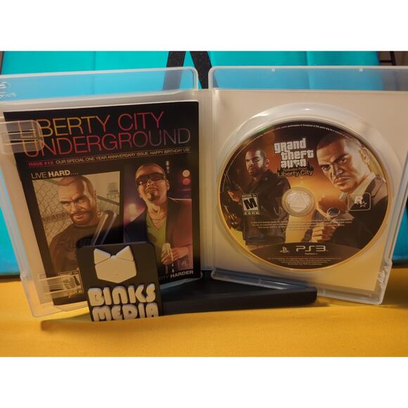 Grand Theft Auto: Episodes From Liberty City GTA (PlayStation 3, 2010) PS3 - Picture 3 of 6